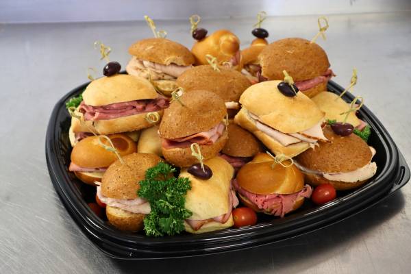 Tray of Sandiwches for Sandwich & Deli Catering Services