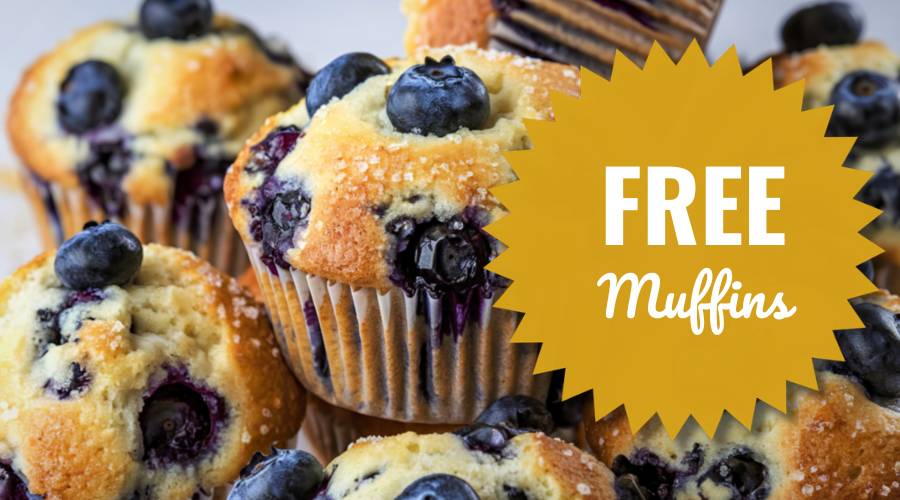 Mother's Day Muffin promo graphic