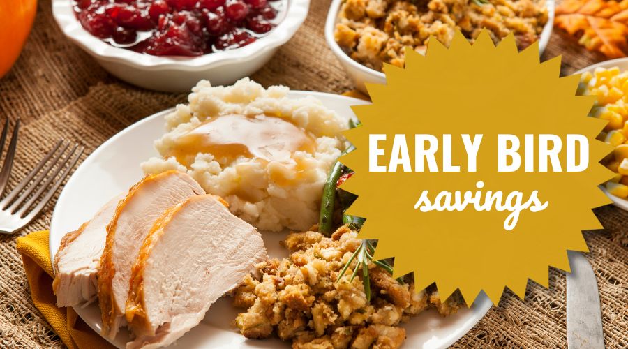 Early Bird Promo for Thanksgiving Catering 2026